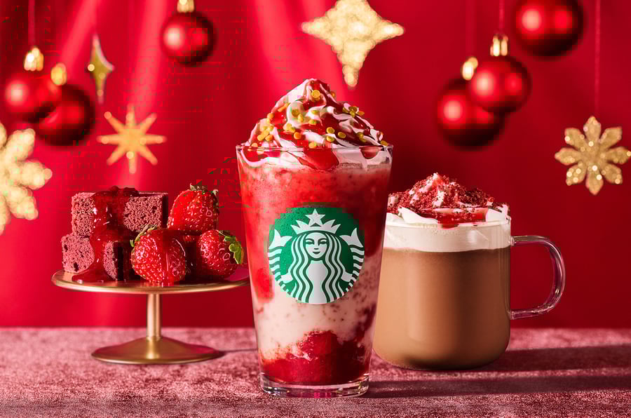 スタバのホリデーシーズン第2弾 雪の結晶やオーロラカラーの