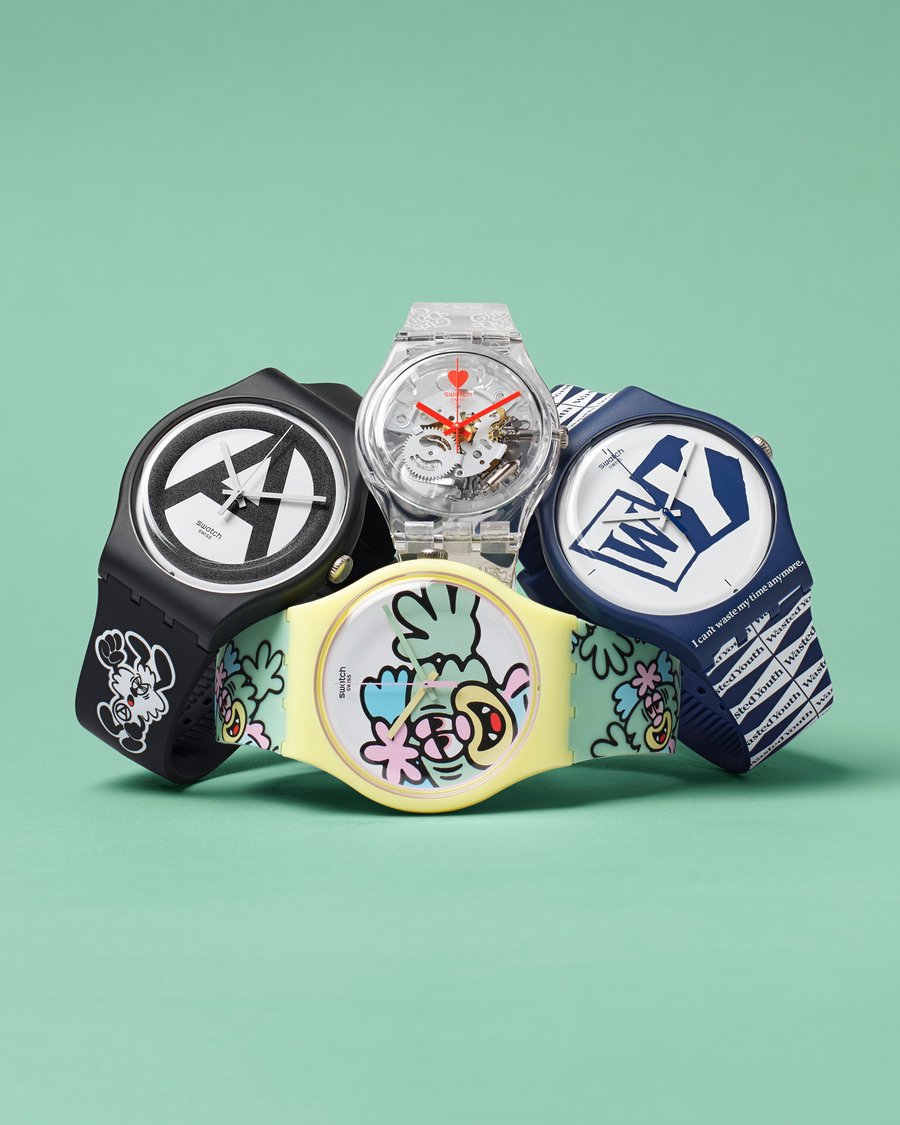 2023年5月6日発売！今度は針がピンク？！OMEGA × Swatch ムーン