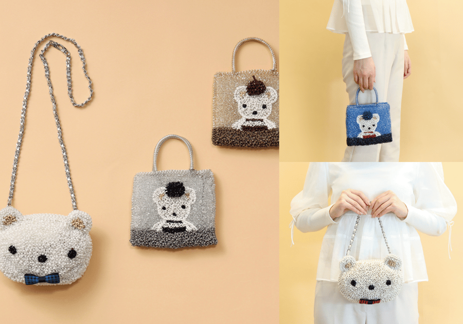 ワコマリアがポーターとコラボ、レオパード柄の巾着型ポーチを発売