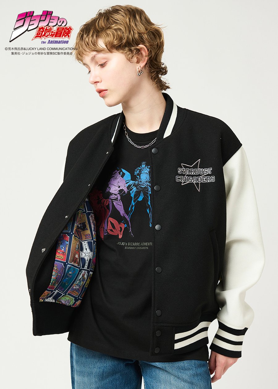 グラニフ　　石仮面　コーチジャケット　Ｌサイズ　　ジョジョの奇妙な冒険 グラニフが「ジョジョの奇妙な冒険」とコラボ、石仮面コーチ