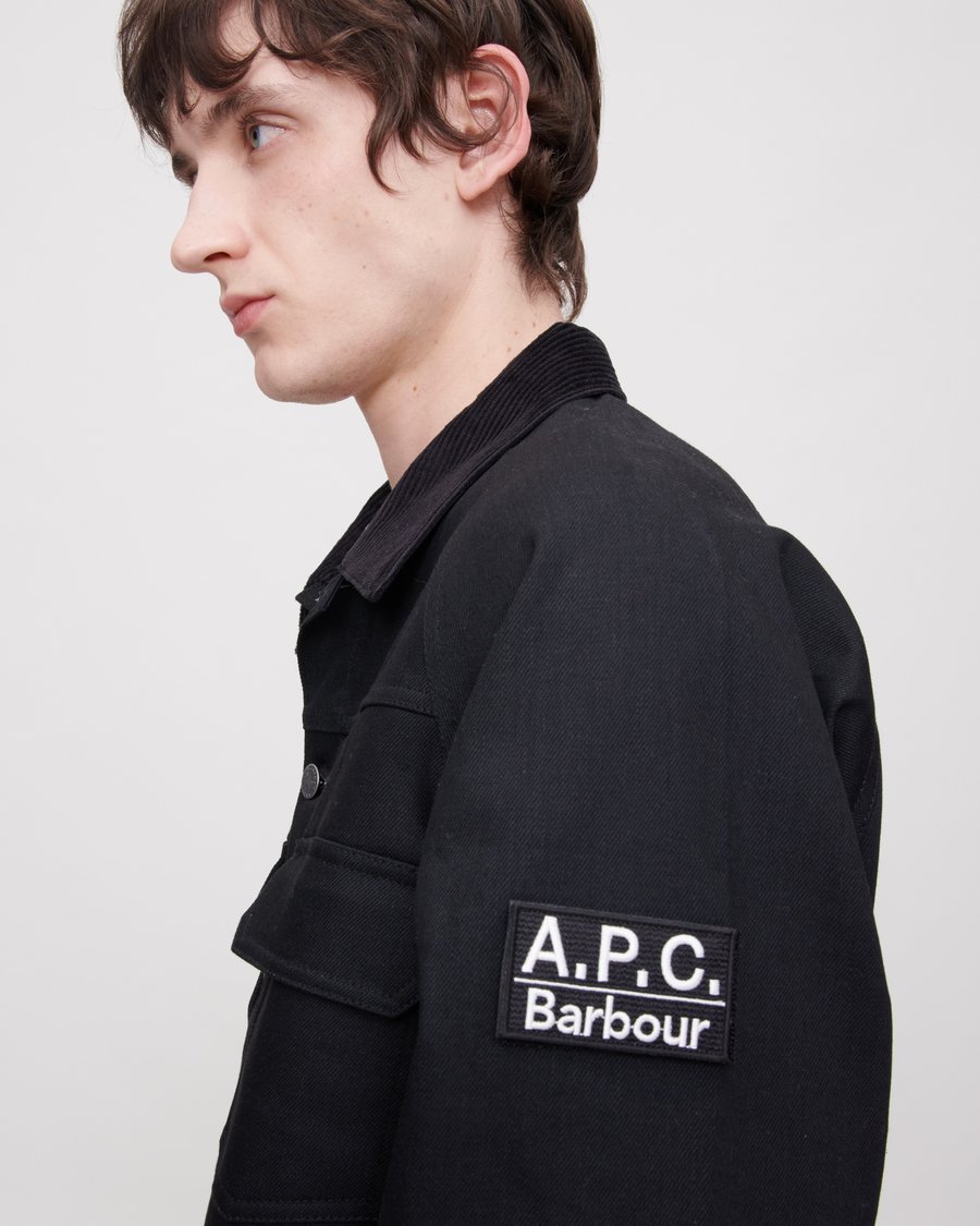 ストーンアイランドとハリスツイードがコラボ、ジャケットコート