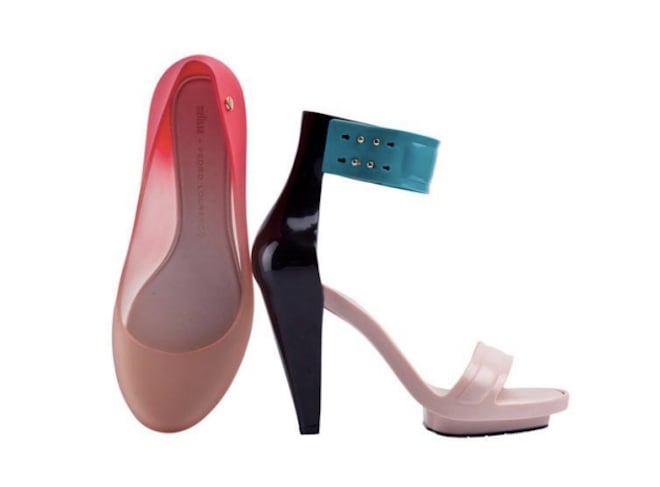 メリッサ×カールラガーフェルド コラボ ホワイト黒リボンレインブーツ白ブラック メリッサ×カールラガーフェルド コラボ ホワイト黒リボンレイン