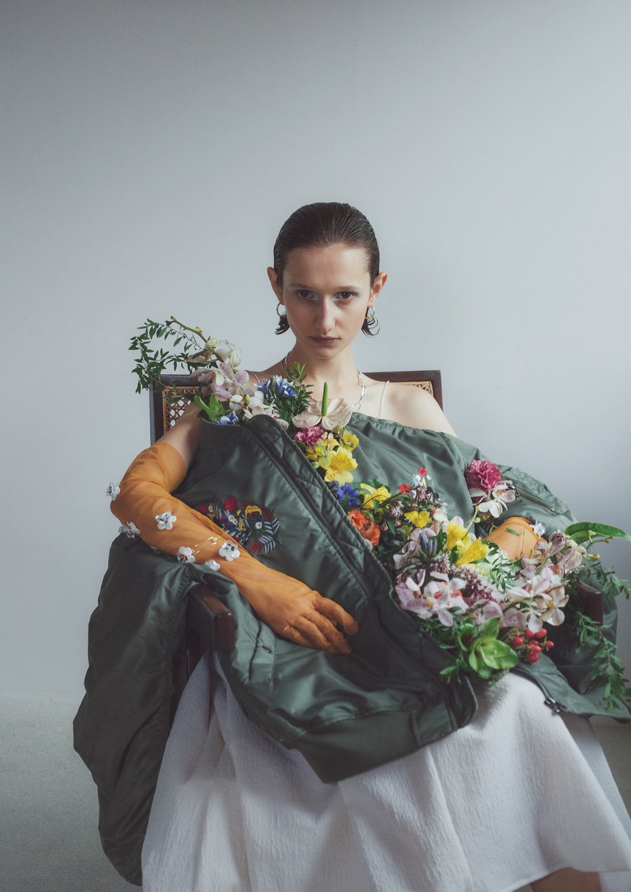 tsuyoshi yao ツヨシヤオ チュール フラワー トップス tsuyoshi yao ツヨシヤオ チュール フラワー トップス ツヨシ