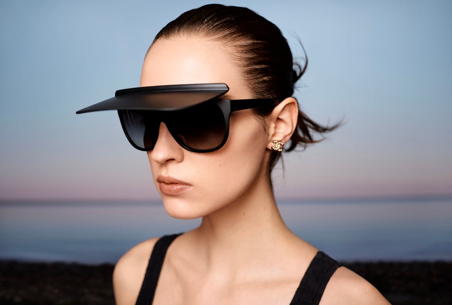 入荷中 宇多田ヒカル着 VINTAGE CHANEL シャネル ピンクレンズ ...