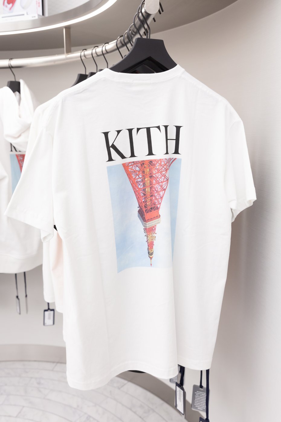 KITH TOKYO 限定BOXロゴTシャツ 黒Ｌ
