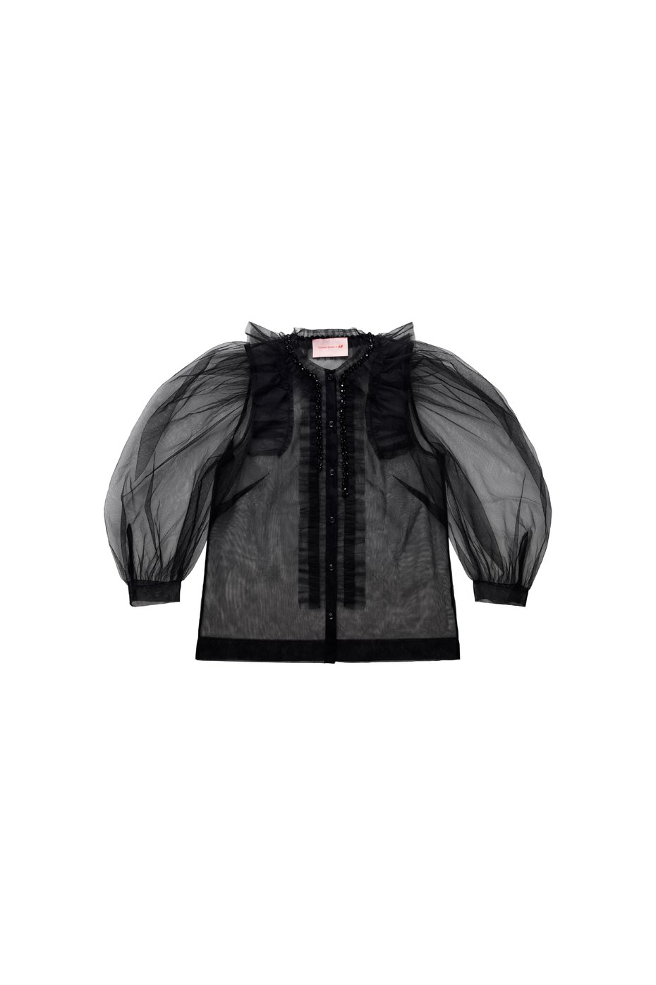 新品未使用 パフスリーブ チュールブラウス Simone Rocha x  SIMONE ROCHA × H&M チュールブラウス スケキヨ DIR 京着用