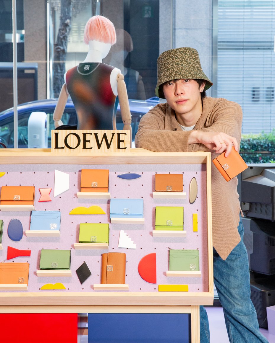 LOEWE 三つ折り財布 コーラルリーフ | unimac.az