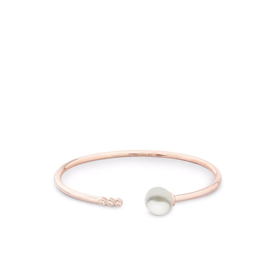 AUTORE MODA AM ダイヤモンド＆パール ブレスレット ￥59,700 輸入関税込み