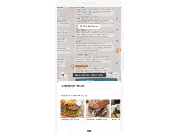 旅先外食での強い味方 メニューの翻訳と人気料理を教えてくれる Google Lens