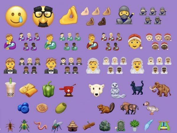 忍者やマンモス タピオカティーが登場 新絵文字117個のデザイン公開