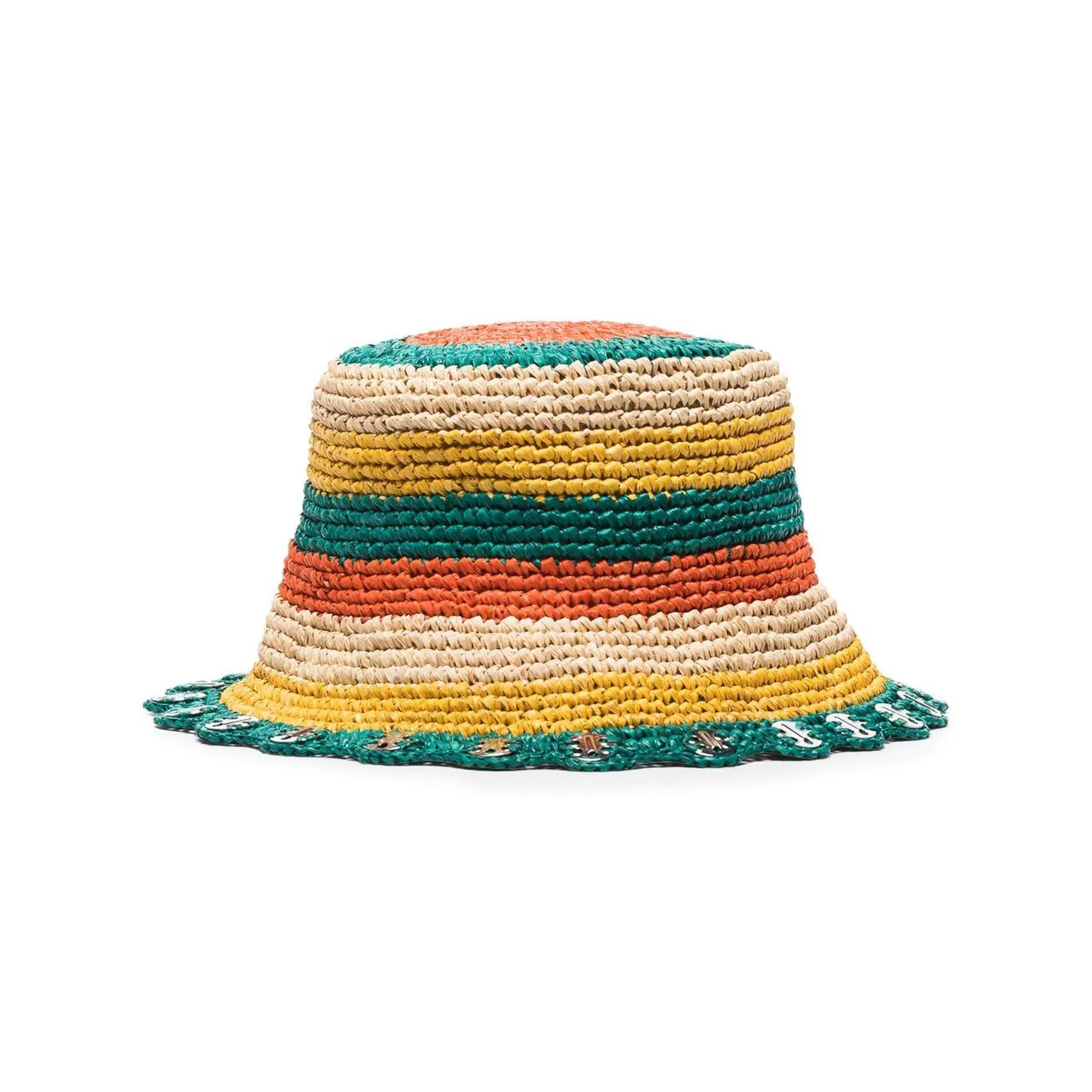 リバーシブル 帽子 バケットハット レインボー カラー 通販