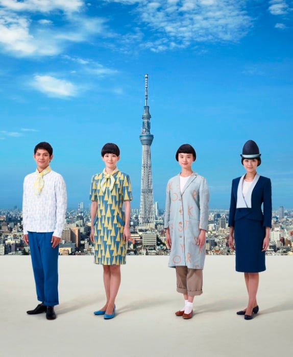 東京スカイツリー制服が初公開 ミナ ペルホネンがデザイン