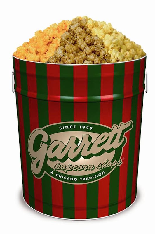 100人分のポップコーンを詰めた特大缶 ギャレットポップコーンショップスが発売