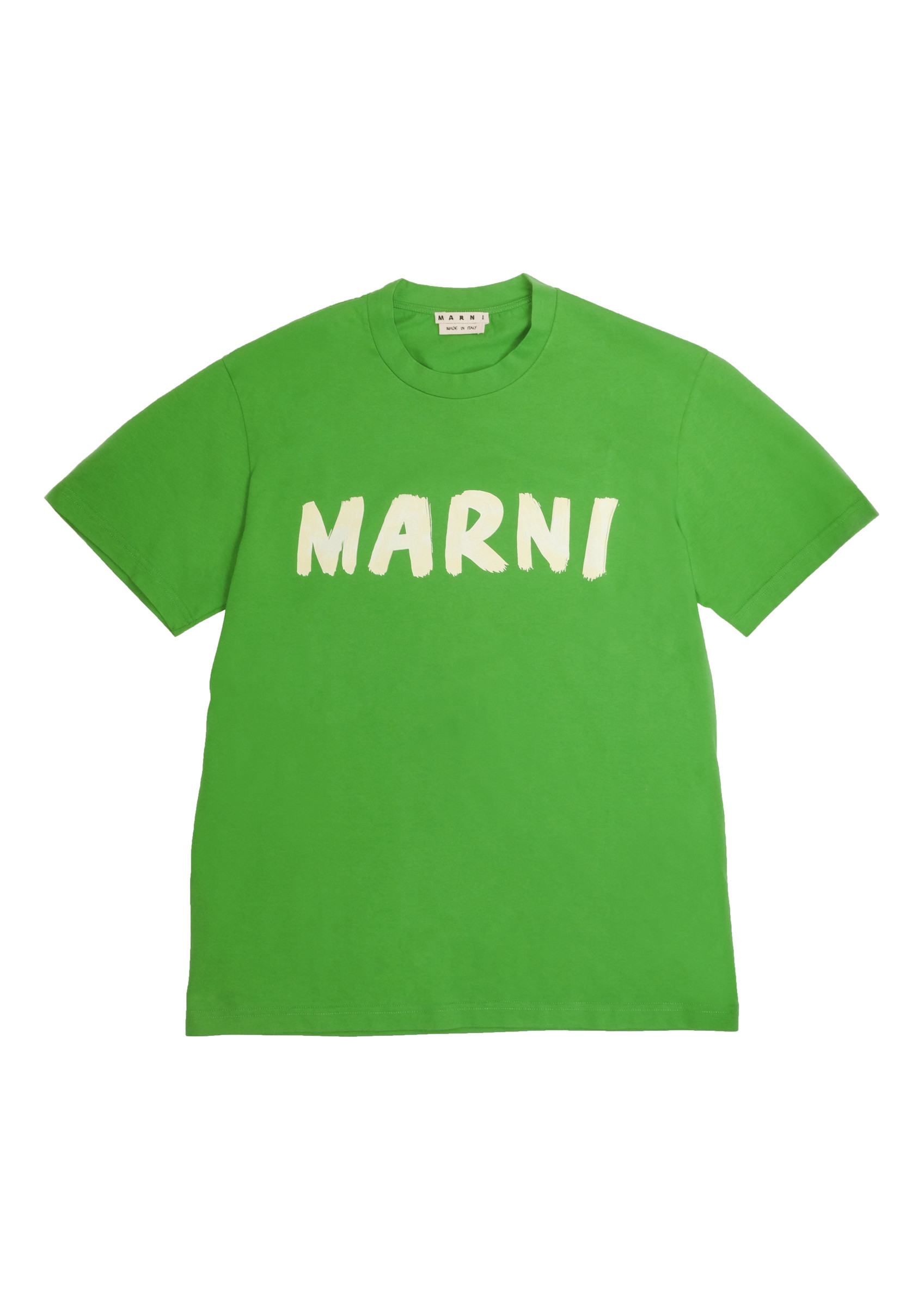 マルニが日本限定アイテム発売、ハンドペイントの「MARNI」ロゴをプリント