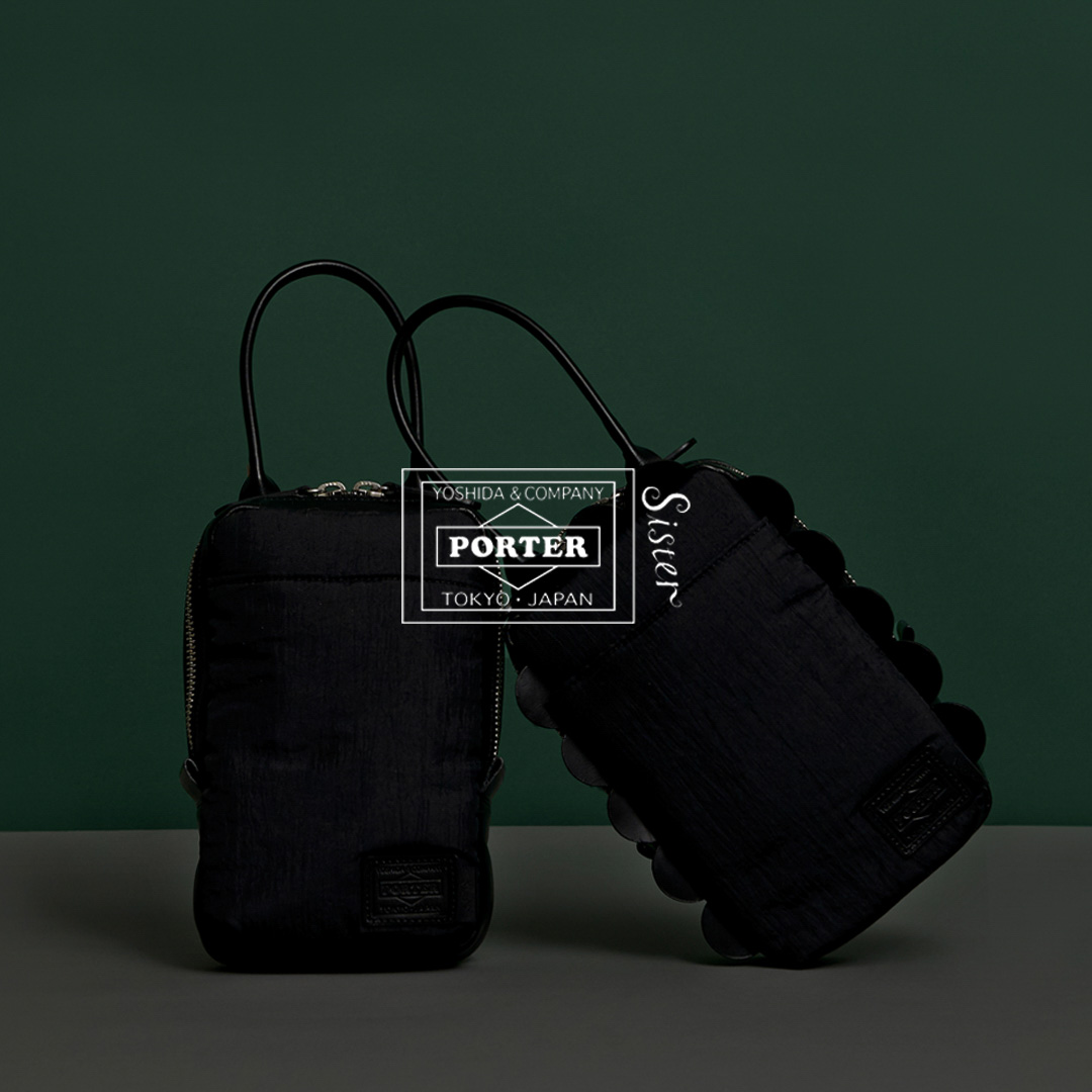 シスター×ポーター第7弾 ショルダーバッグとしても使えるポーチ付きバックパックを発売