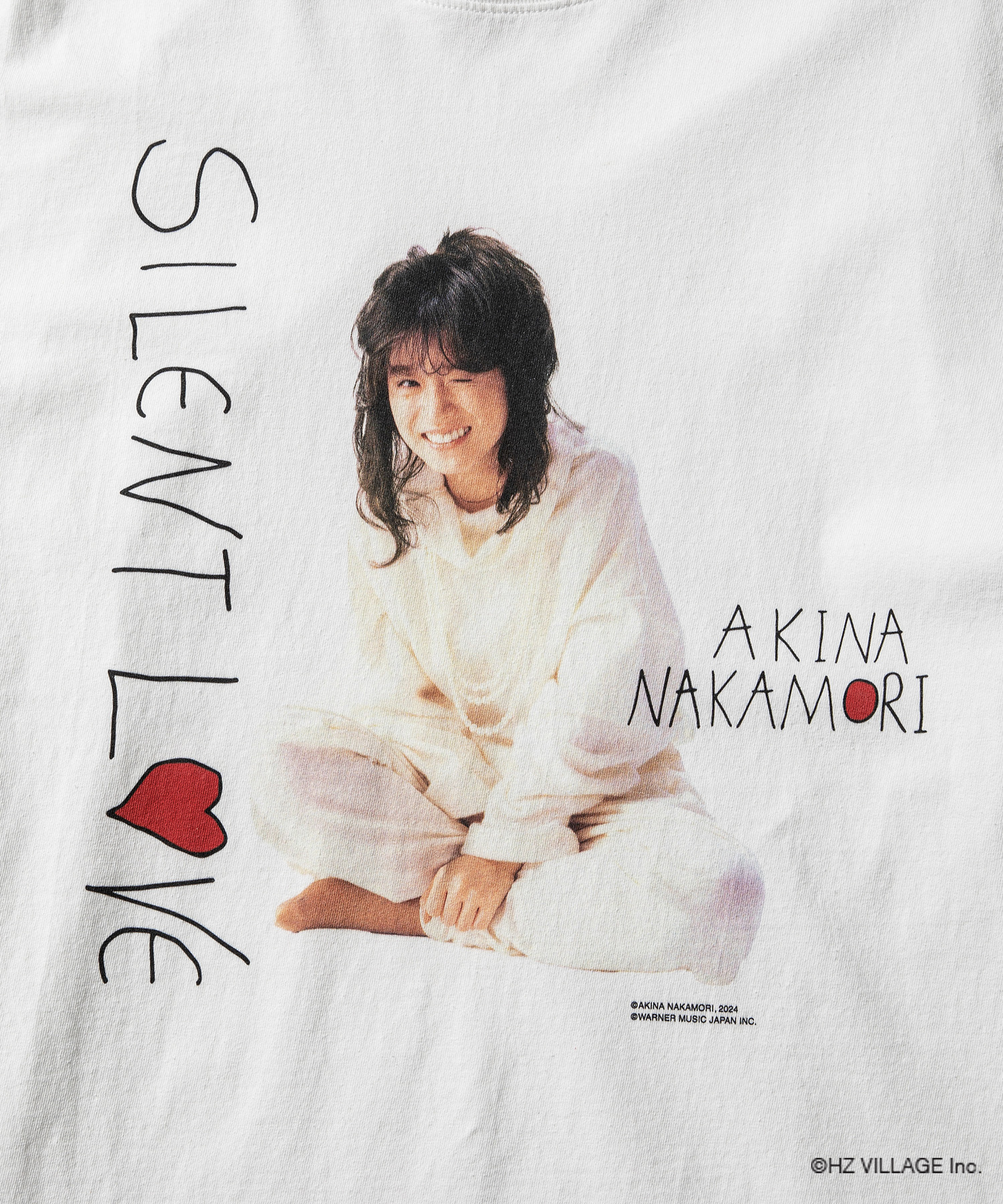 中森明菜×ゾゾヴィラ第2弾、「SILENT LOVE」や「Seventeen」をイメージしたTシャツ発売