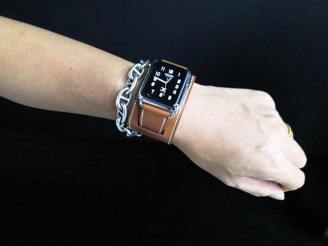 Apple Watch HERMES 42mm カフ ヴォー・バレニア - スマートフォン/携帯電話