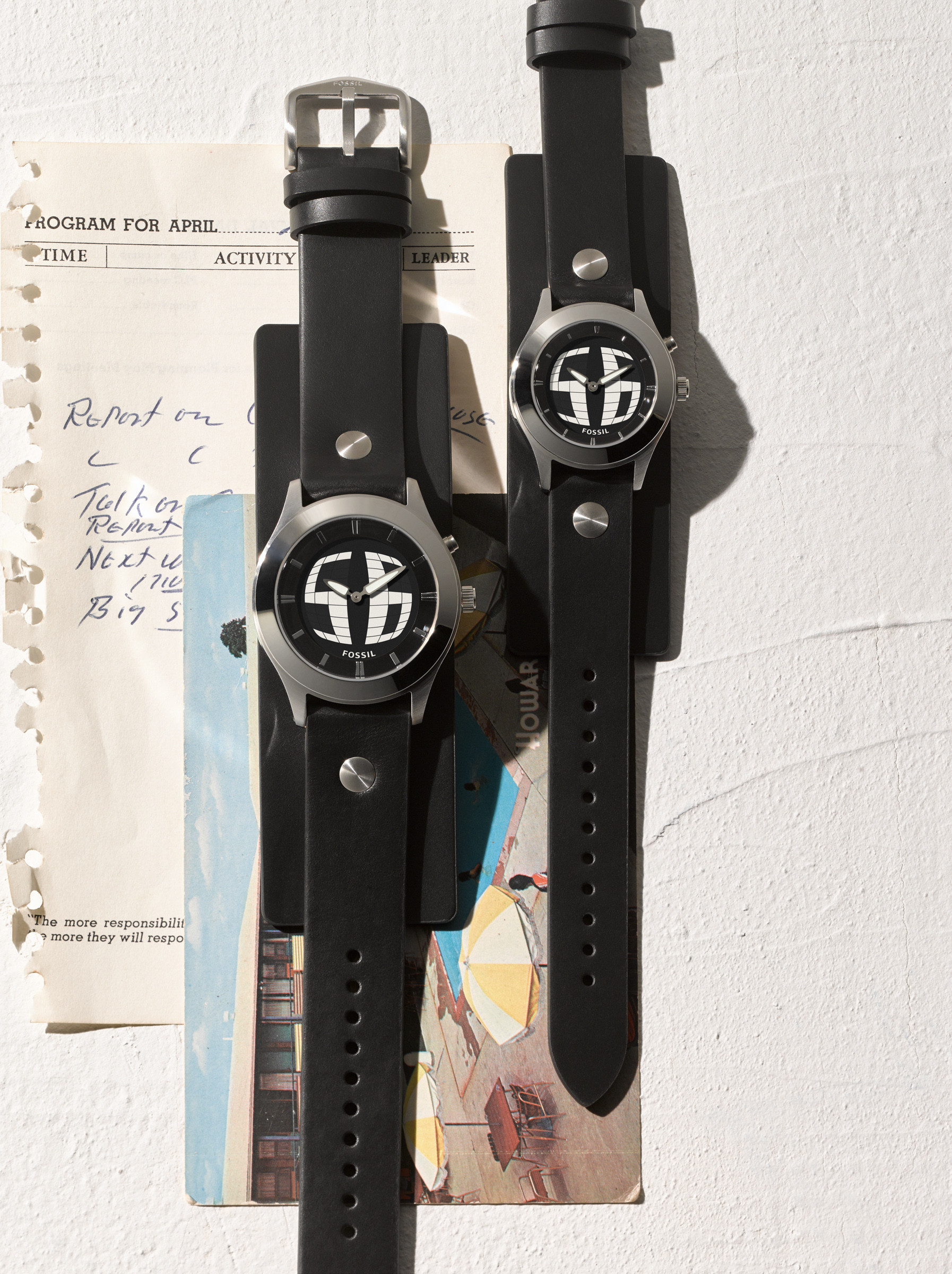 FOSSIL アナログ腕時計「BIG TIC」 - 腕時計、アクセサリー