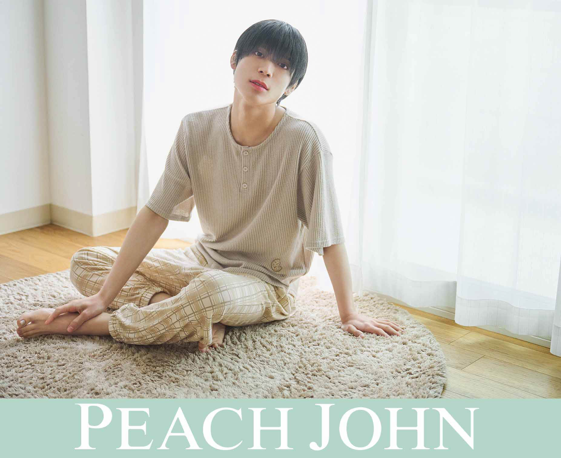 松島聡 PEACH JOHN ポストカード2種 - タレントグッズ