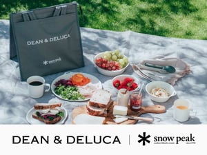 スノーピーク × ディーン＆デルーカ、ピクニックセットを発売　クーラーバッグと食器類