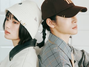 「ミミサンジュウサン」から新感覚アクセ“キャップピアス”登場　ニューエラとのコラボヘッドウェアも