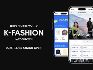 ZOZOn֥ɌT`K-FASHION򥪩`ץڤ1500Ϥn֥ɤμs30Ʒչ_