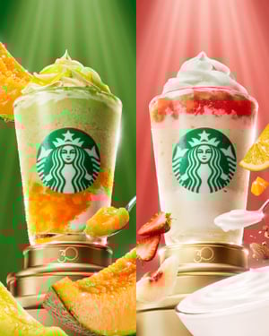 スターバックス、歴代フラペチーノ5種を限定復刻　日本上陸30周年を記念