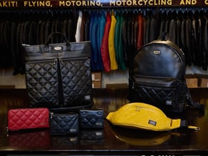 「吉田カバン」90周年記念　ルイスレザーズとコラボしたバッグやレザージャケットを発売