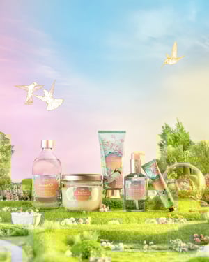 サボンからホワイトティー香る春限定コレクションが登場　スクラブなど14アイテム