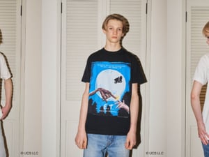 西山徹によるバッファが映画「E.T.」とコラボ　Tシャツとポスターを発売