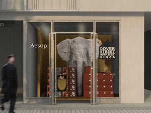 「私の家から、あなたの家へ」　イソップがドーバー銀座でホリデーのインスタレーション開催