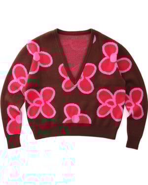 コグノーメンが加藤隆道の「花道」とコラボ　花のグラフィックニットを発売