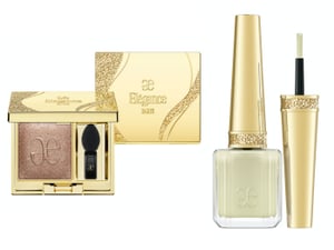 【2025年秋コスメ】エレガンス：瞳に存在感を宿す18色のシングルアイカラーが登場　透明感と光沢をもたらすネイルカラーも