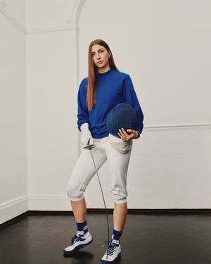 韓国発「EPT」がアーティスト ココ・カピタンと初コラボ、フェンシングから着想を得たスニーカーを発売