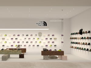 ザ・ノース・フェイスのフットウェアに特化した新店舗が心斎橋に　足の3Dスキャンやソール交換サービスを提供