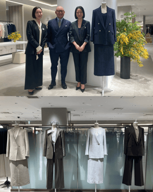 女性オーダースーツのパイオニアに、「KASHIYAMA」の伊勢丹新宿本店と協業した新プレミアムラインが始動