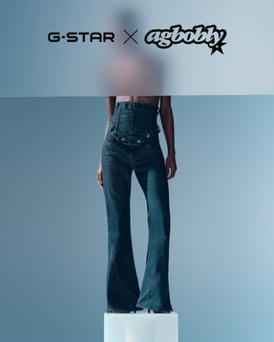 ジースターがLVMHプライズのセミファイナリストとコラボ　「鎧」から着想を得たデニムパンツを発売