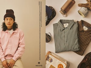 ジャーナル スタンダードがスノーピークに別注　幅広い環境に対応するアパレル2型を発売