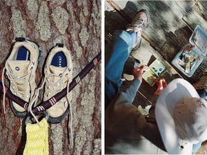 メレル × カーキス、ヴィンテージの視点から再構築したハイキングシューズを発売