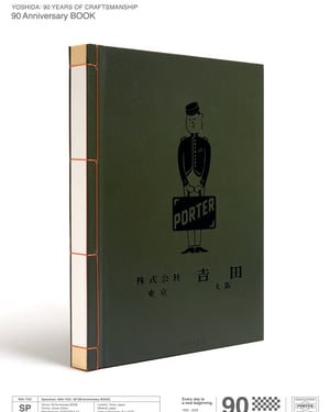 吉田カバンが創業90周年記念ヴィジュアルブックを発売、直近10年間の取り組みを紹介