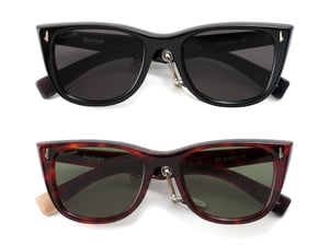 ダブレットがブランとコラボ、テンプルに装飾あしらったサングラス発売