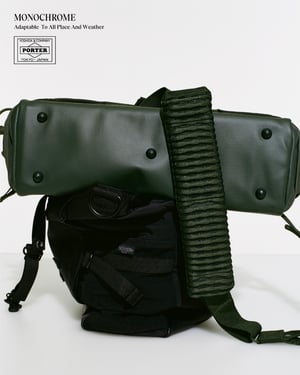 ポーターのモノクロームシリーズから新作、トートやバックパックなど全5型を発売