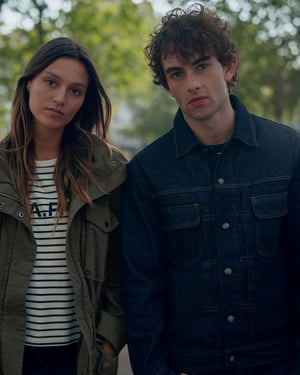 ギャップとA.P.C.がコラボ、デニムを中心にシャツやアクセサリーなど全37型を発売