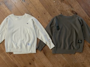 アンダーカバー × チャンピオン第3弾　曲線的なカッティングで仕上げたスウェットを発売