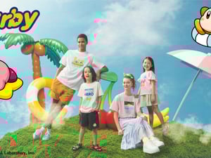 GUが星のカービィとコラボ　リゾートを満喫するカービィやワドルディをデザインしたラウンジウェアなど用意