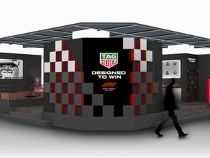 F1のオフィシャルタイムキーパーを務める「タグ・ホイヤー」が伊勢丹新宿店でポップアップ　特別なヘリテージピースが登場
