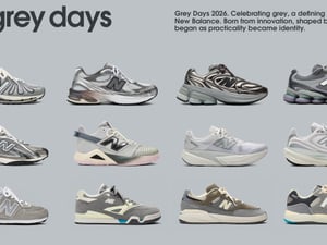 ニューバランスが「Grey Day」を祝うコレクションを発売　FuelCell Rebel v5シリーズなど