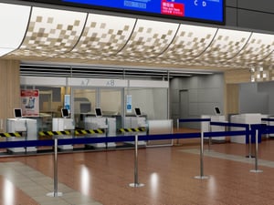 羽田空港第2ターミナル保安検査場で天然精油の香りを採用　環境向上実証実験の一環