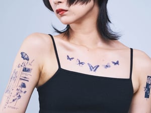 日常の中で楽しめるタトゥーシール販売　「Ink.Muse」がラフォーレ原宿に出品