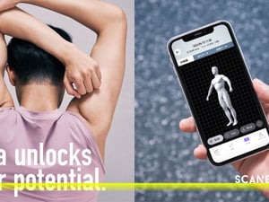 ワコールが3D計測サービス「スキャンビー ベース」を提供開始　ジムなどで利用
